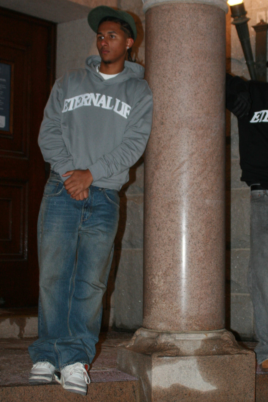 (Grey) Eternal Life hoodie
