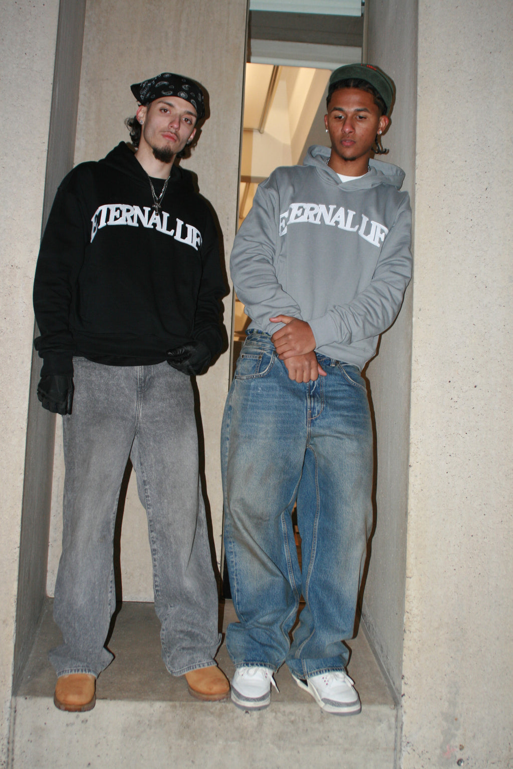 (Grey) Eternal Life hoodie