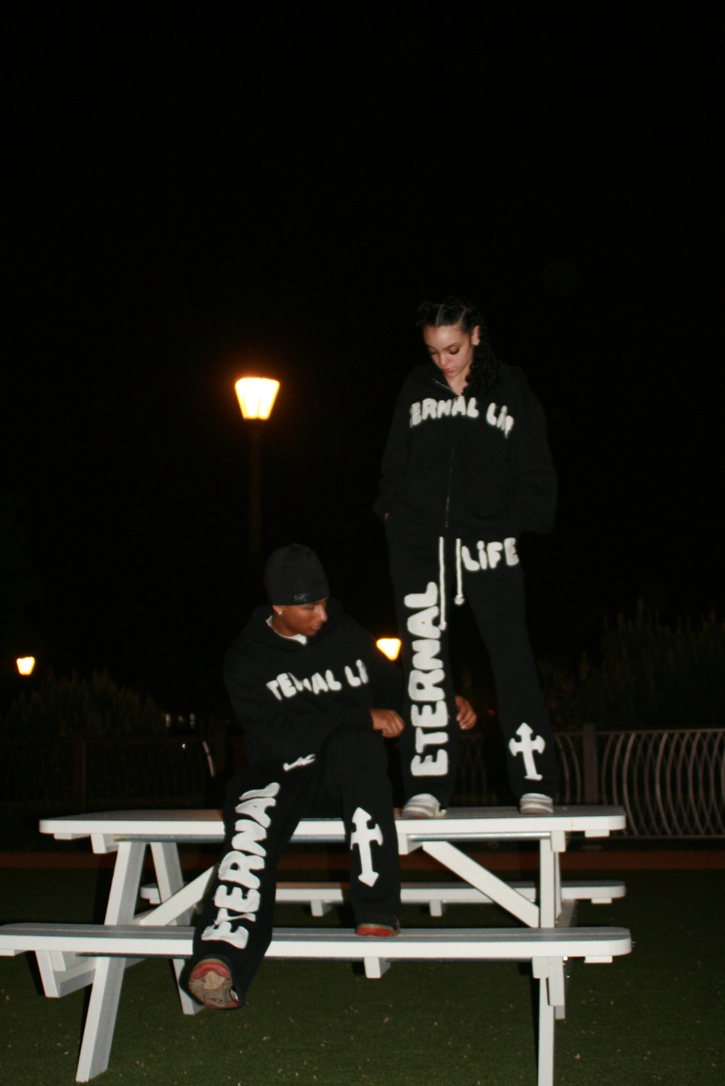 Eternal Life Flared Sweat Pants