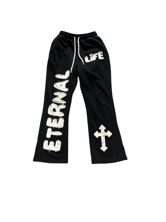 Eternal Life Flared Sweat Pants