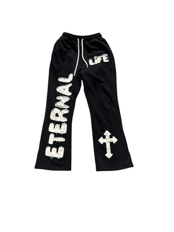 Eternal Life Flared Sweat Pants
